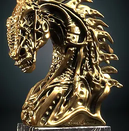 Krzysztof Plonka - Equus II , Sculpture