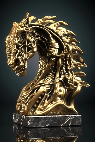 Krzysztof Plonka - Equus II , Sculpture