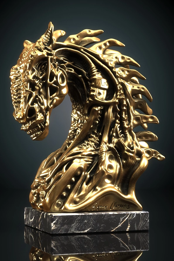 Krzysztof Plonka - Equus II  , Rzeźba 