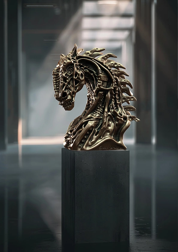 Krzysztof Plonka - Equus II  , Rzeźba 