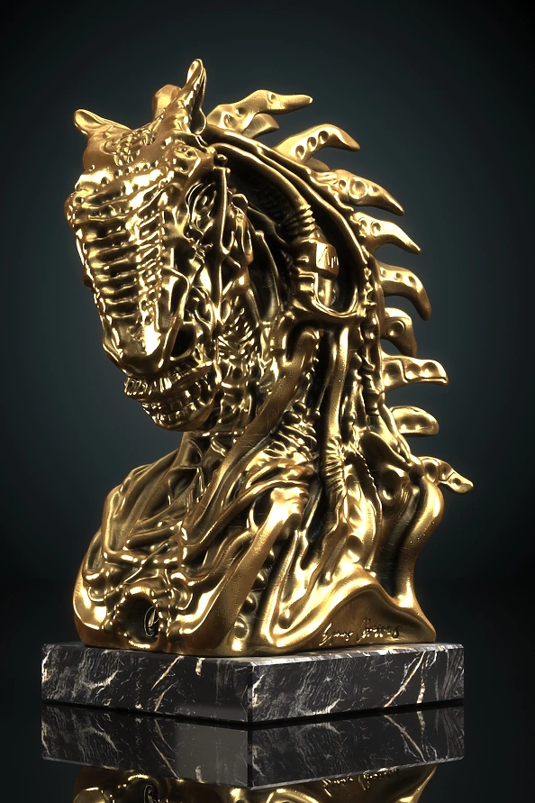 Krzysztof Plonka - Equus II  , Rzeźba 