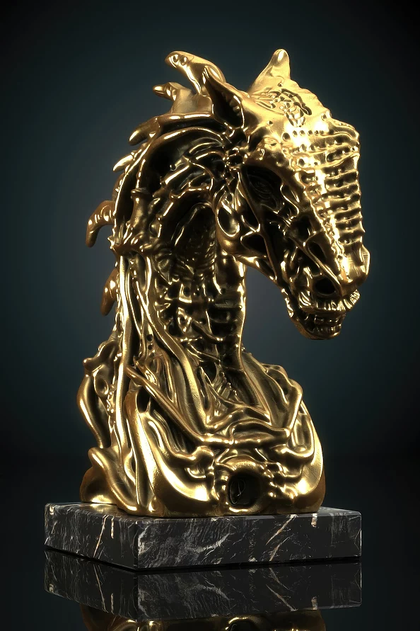 Krzysztof Plonka - Equus II  , Rzeźba 