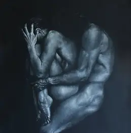Joanna Zawadowicz Mikołajczyk, Flucht, Pastell - Papier, 93 x 95