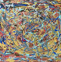 Mariola Świgulska, Эси Флорес, Акрилова картина - , 50 x 40