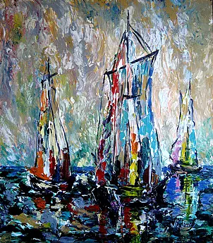 Jerzy Stachura - Maritime Study II