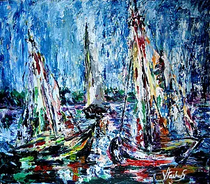 Jerzy Stachura - Maritime Study I