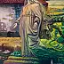 Wojciech Pater, Europa po Wojnie – Część II – Entropia, Obraz olejny - płyta, 125 x 75