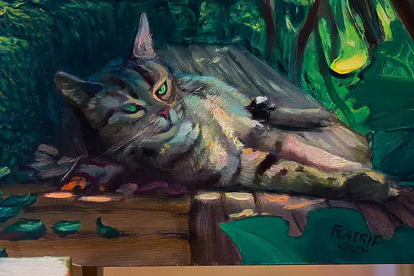 Wojciech Pater, Europa po Wojnie – Część II – Entropia, Obraz olejny - płyta, 125 x 75