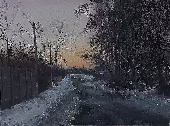 Danil Shurykin - Evening in Lukyanivka