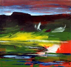 Mario Zampedroni - Evening on the lake