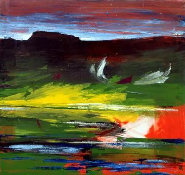 Mario Zampedroni - Evening on the lake