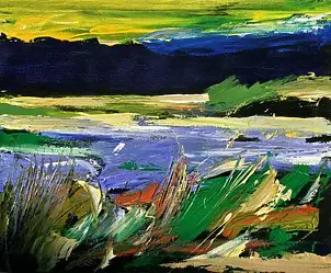   - Evening on the river