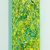 Pamela Rys, Evergreen, Impasto, Obraz akrylowy, Relief, Techniki mieszane - płótno, 120 x 40