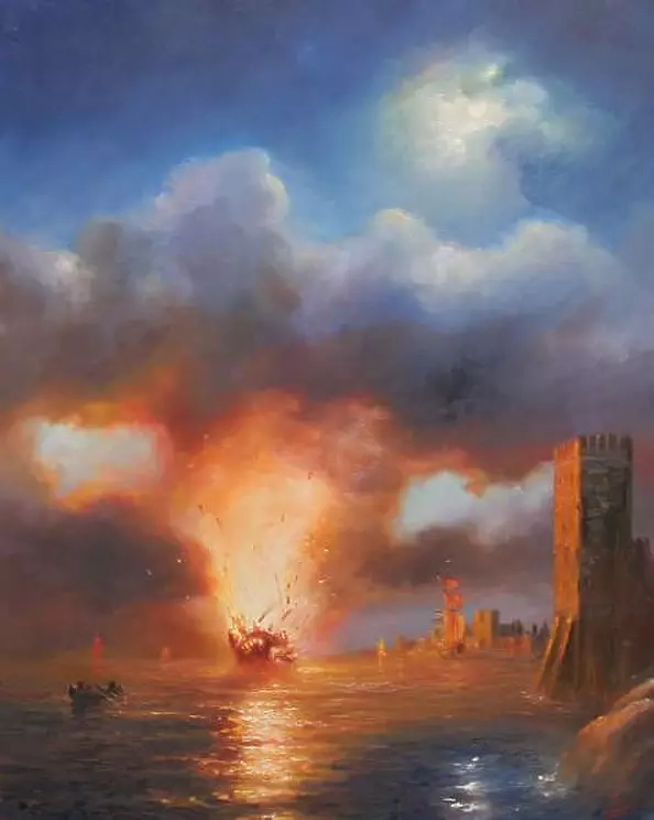 Mariusz Lewandowski - The explosion of the ship