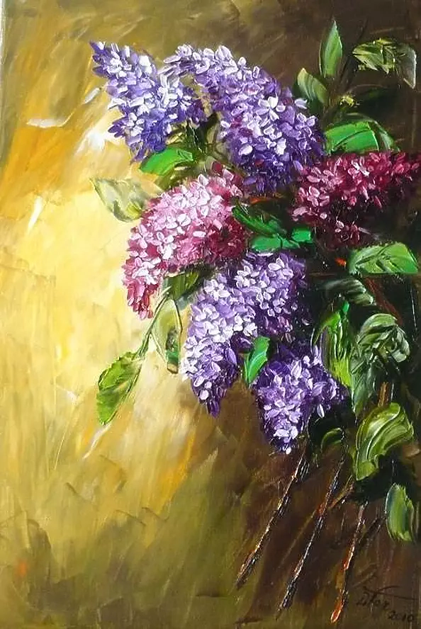 Dorota Łaz - FIOLETOWE BZY