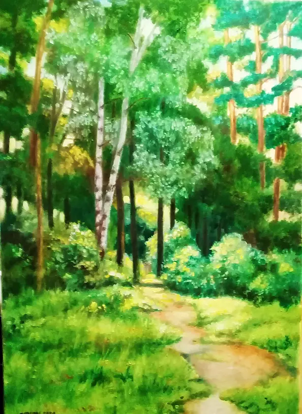 Zenon Różycki - FOREST IN JULY