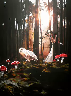 Janusz Orzechowski - forest fairy