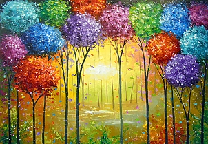 Olha Darchuk - Fairytale forest