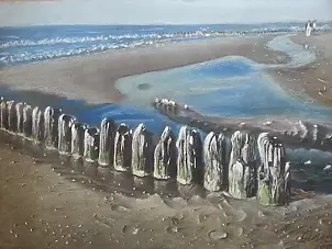 Andrzej Siewierski - Breakwater in Jarosławiec.