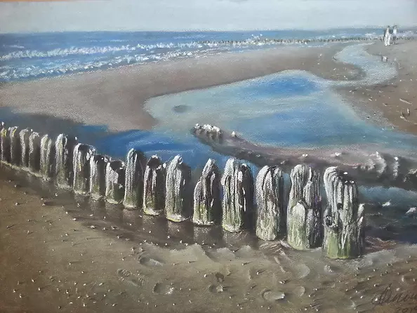 Andrzej Siewierski - Breakwater in Jarosławiec.