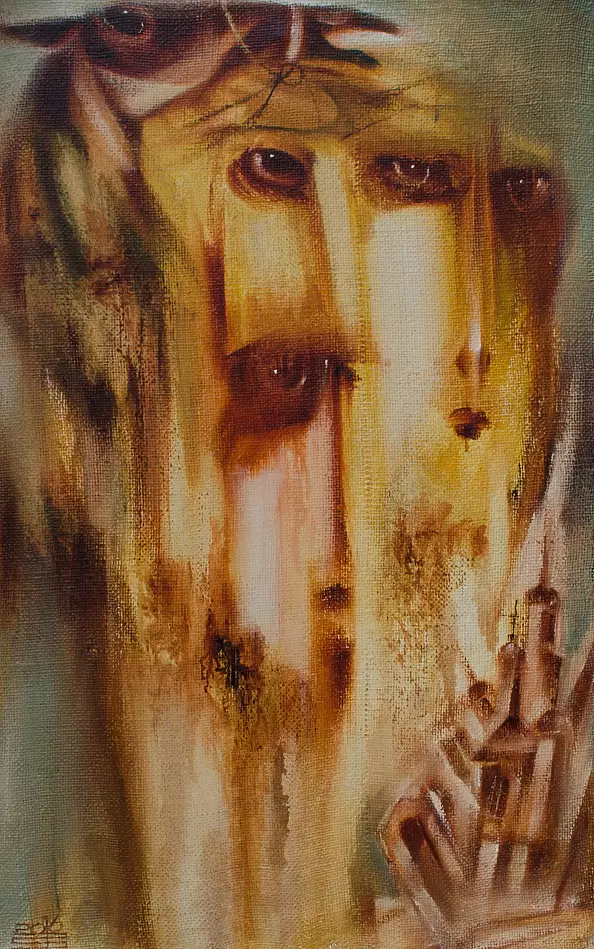 Simakov Vladimir - Family portrait