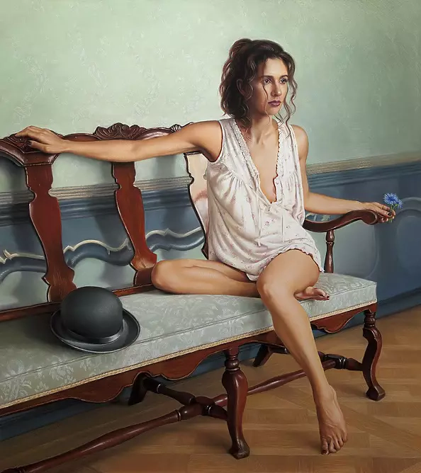 Kriz Cruz - Fantasy No. 2, with flowers