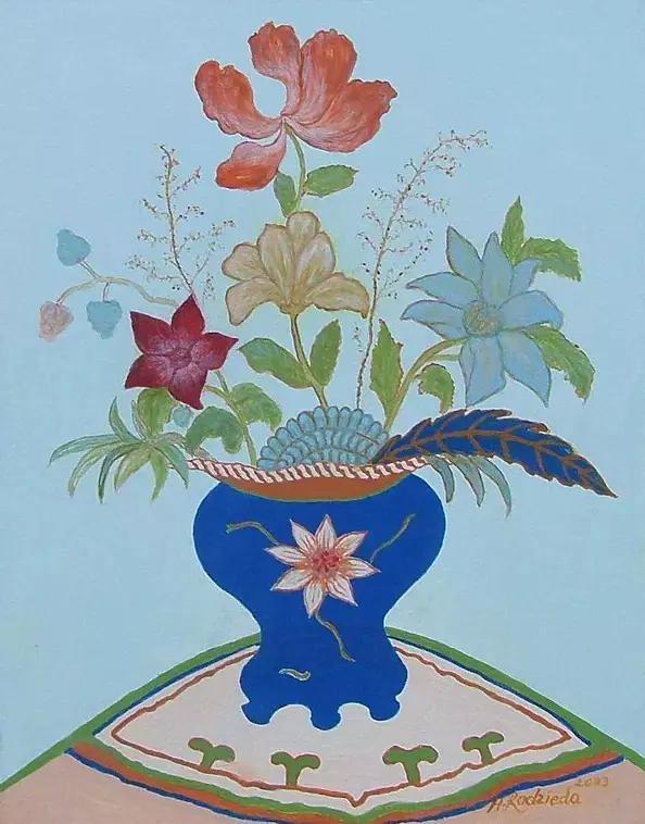 Antonina Radzięda - Fantazje kwiatowe