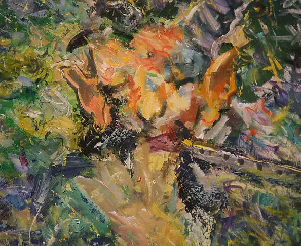 Eryk Maler - Faun, 70x70