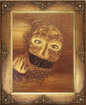   - Fear - oil painting from a series of paintings EMOTIONS