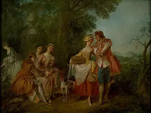 Nicolas Lancret - Fete Champetre