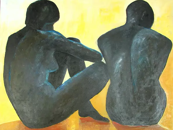 Alina Raczkiewicz Bęc - Postacie na plaży