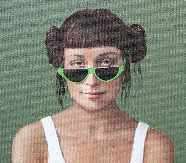 Nataliya Bagatskaya - Ficus, Cat and She...