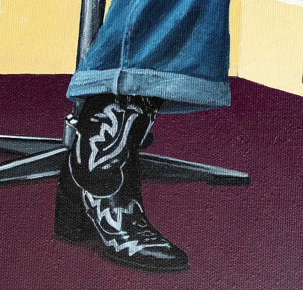 Nataliya Bagatskaya - Ficus, Cat and She...