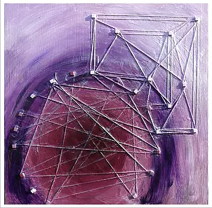 Krystyna Ciećwierska - violet I