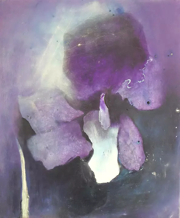 Halszka Maj - purple orchid