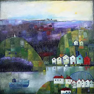Ewa Przybyła - purple fjord