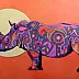 Janina Zaborowska - purple rhino