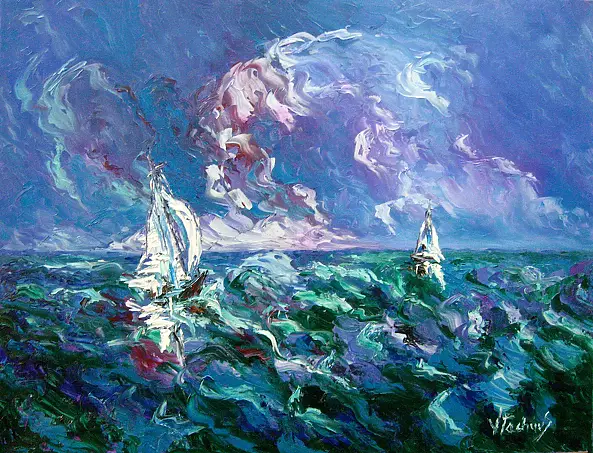 Jerzy Stachura - Fioletowy powiew