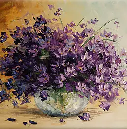 Joanna Szczepańska - violets