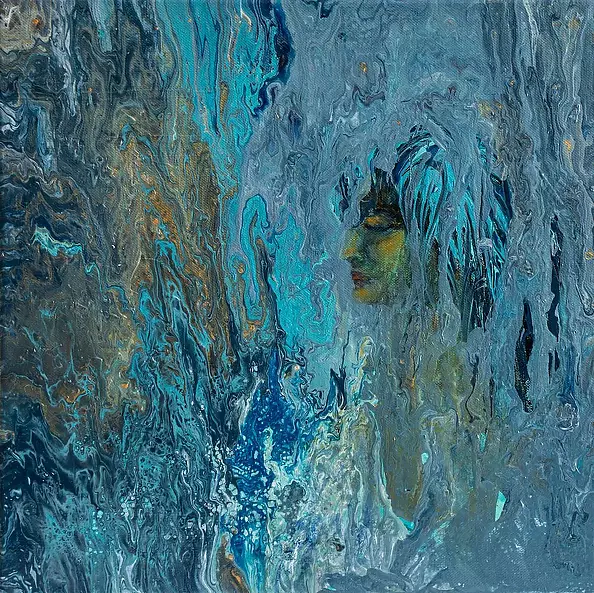 Bożena Mozolewska - Fiona and the waterfall