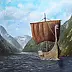 Marek Szczepaniak - Fjord - Viking boat