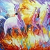 Olha Darchuk - Fire horses