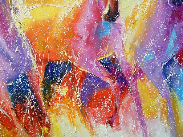 Olha Darchuk - Fire horses