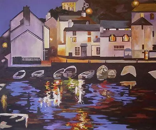 Martin Piercy - Fishing Village