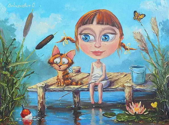 Aksana Vaitsekhovich - Fishing