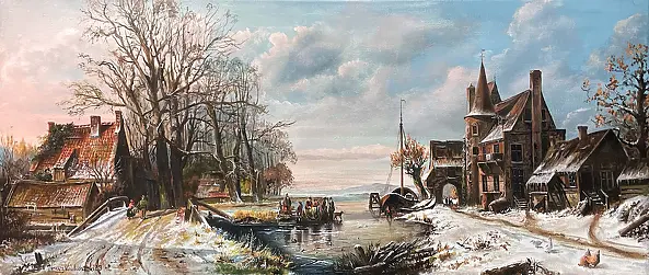 Janusz Kulikowski - „Flamandka zima „