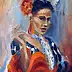 Danuta Tworke - Flamenco-portret