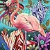 Janina Zaborowska - Flamingo