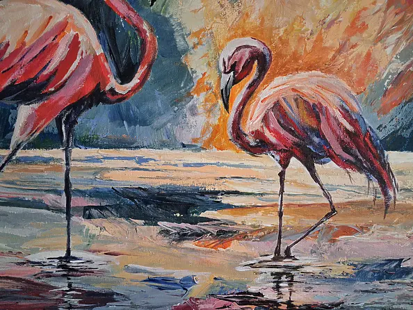 Monika Palichleb - Flamingi, nr 2