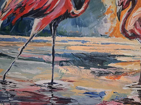 Monika Palichleb - Flamingi, nr 2